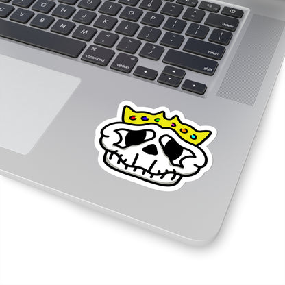 Skeleton King Stickers