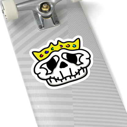 Skeleton King Stickers